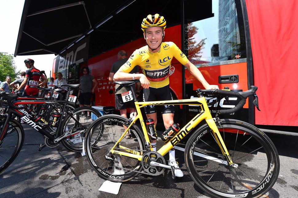 Tour de France 2015 Bikes Rohan Dennis’ yellow BMC TeamMachine SLR01 road.cc